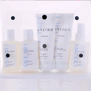 NWT ONEIRO COMPLETE BODY-CARE SET AND BAG